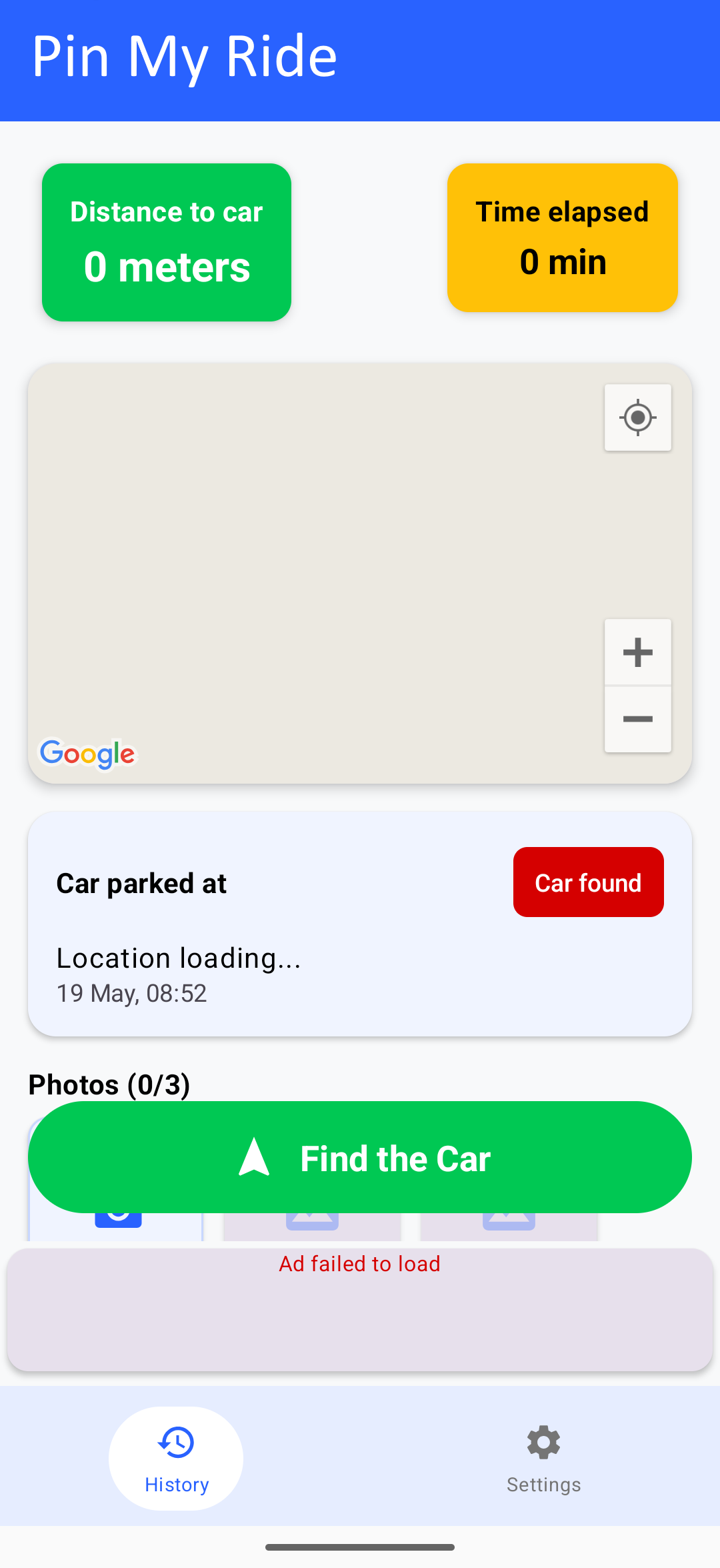 Pin My Ride Screenshot 1